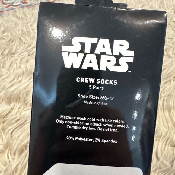 Star Wars Socks 5 pack brand new - Picture 4 of 5